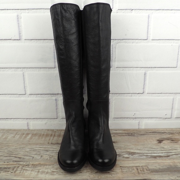 Cole Haan Jodhpur black leather riding boots 4.5 - Picture 4 of 8